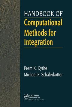 Couverture de l’ouvrage Handbook of Computational Methods for Integration