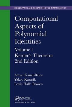 Couverture de l’ouvrage Computational Aspects of Polynomial Identities