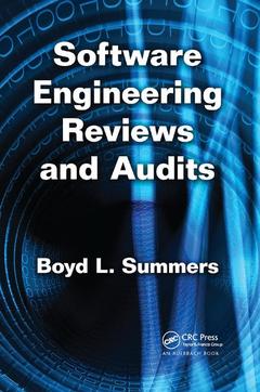 Couverture de l’ouvrage Software Engineering Reviews and Audits