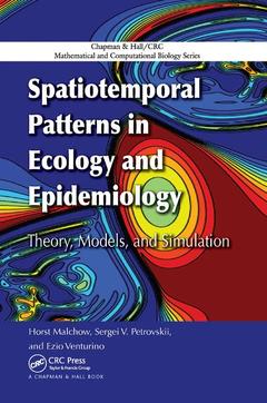 Couverture de l’ouvrage Spatiotemporal Patterns in Ecology and Epidemiology