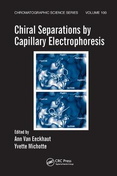 Couverture de l’ouvrage Chiral Separations by Capillary Electrophoresis