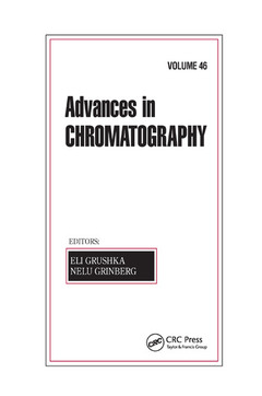 Couverture de l’ouvrage Advances in Chromatography, Volume 46