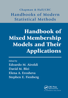 Couverture de l’ouvrage Handbook of Mixed Membership Models and Their Applications