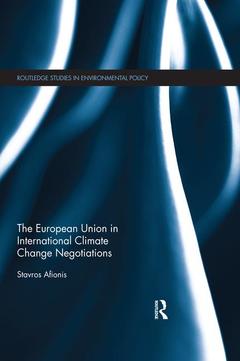 Couverture de l’ouvrage The European Union in International Climate Change Negotiations