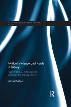 Couverture de l’ouvrage Political Violence and Kurds in Turkey