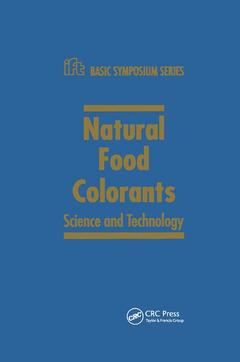 Couverture de l’ouvrage Natural Food Colorants