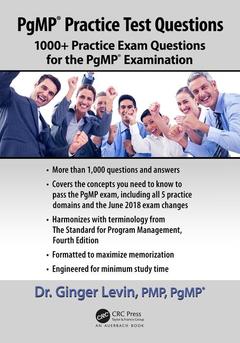 Couverture de l’ouvrage PgMP® Practice Test Questions