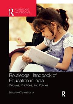 Couverture de l’ouvrage Routledge Handbook of Education in India