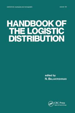 Couverture de l’ouvrage Handbook of the Logistic Distribution