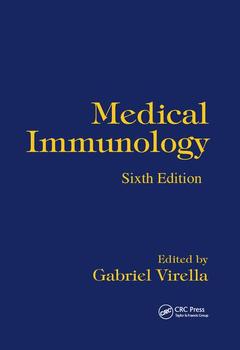 Couverture de l’ouvrage Medical immunology, sixth edition