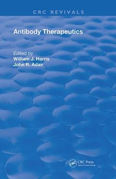 Couverture de l’ouvrage Antibody therapeutics
