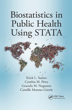 Couverture de l’ouvrage Biostatistics in Public Health Using STATA