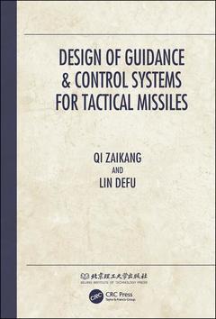 Cover of the book Design of Guidance and Control Systems for Tactical Missiles