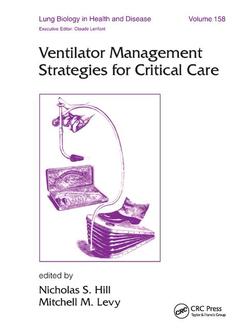 Couverture de l’ouvrage Ventilator Management Strategies for Critical Care