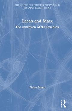 Couverture de l’ouvrage Lacan and Marx
