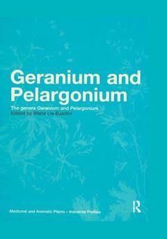 Couverture de l’ouvrage Geranium and Pelargonium