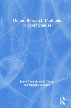 Cover of the book Online Research Methods in Sport Studies
