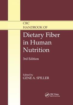 Couverture de l’ouvrage CRC Handbook of Dietary Fiber in Human Nutrition