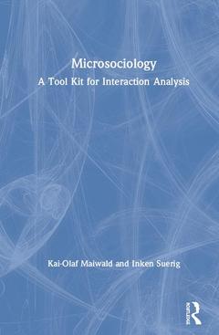 Couverture de l’ouvrage Microsociology