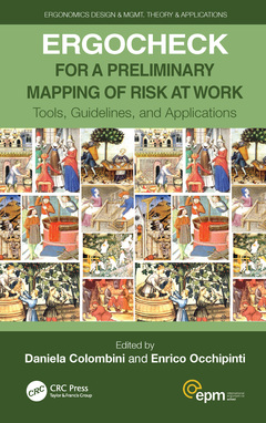 Couverture de l’ouvrage ERGOCHECK for a Preliminary Mapping of Risk at Work