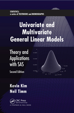 Couverture de l’ouvrage Univariate and Multivariate General Linear Models