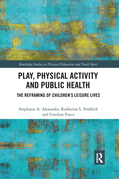 Couverture de l’ouvrage Play, Physical Activity and Public Health