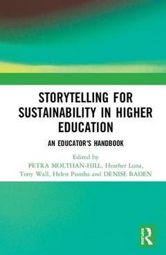 Couverture de l’ouvrage Storytelling for Sustainability in Higher Education