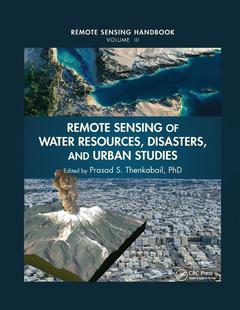 Couverture de l’ouvrage Remote Sensing of Water Resources, Disasters, and Urban Studies