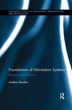 Couverture de l’ouvrage The Foundations of Information Systems
