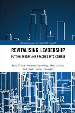 Couverture de l’ouvrage Revitalising Leadership