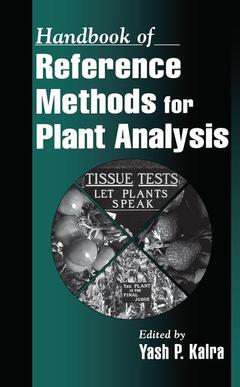 Couverture de l’ouvrage Handbook of Reference Methods for Plant Analysis