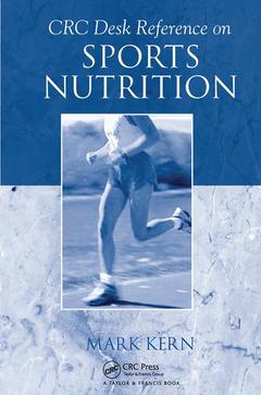 Couverture de l’ouvrage CRC Desk Reference on Sports Nutrition