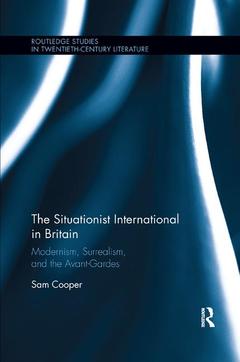 Cover of the book The Situationist International in Britain