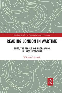 Couverture de l’ouvrage Reading London in Wartime