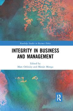 Couverture de l’ouvrage Integrity in Business and Management