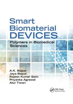 Couverture de l’ouvrage Smart Biomaterial Devices
