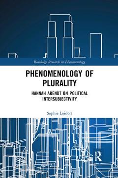 Couverture de l’ouvrage Phenomenology of Plurality