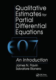Couverture de l’ouvrage Qualitative Estimates For Partial Differential Equations