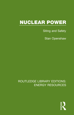 Couverture de l’ouvrage Nuclear Power