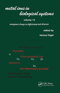 Couverture de l’ouvrage Metal Ions in Biological Systems