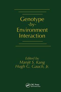 Couverture de l’ouvrage Genotype-by-Environment Interaction