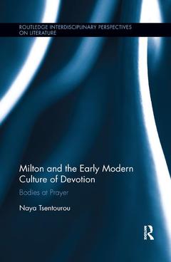 Couverture de l’ouvrage Milton and the Early Modern Culture of Devotion