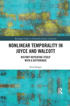 Cover of the book Nonlinear Temporality in Joyce and Walcott