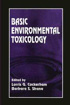 Couverture de l’ouvrage Basic Environmental Toxicology