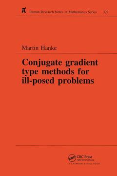 Couverture de l’ouvrage Conjugate Gradient Type Methods for Ill-Posed Problems