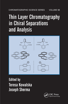 Cover of the book Thin Layer Chromatography in Chiral Separations and Analysis