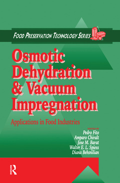 Couverture de l’ouvrage Osmotic Dehydration and Vacuum Impregnation