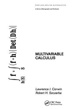 Couverture de l’ouvrage Multivariable Calculus