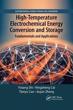 Cover of the book High-Temperature Electrochemical Energy Conversion and Storage