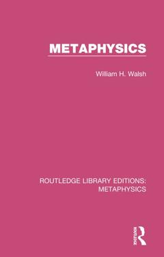 Cover of the book Metaphysics